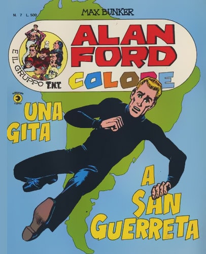 Alan Ford Colore # 7