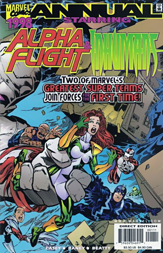 Alpha Flight / Inhumans Annual 1998 # 1