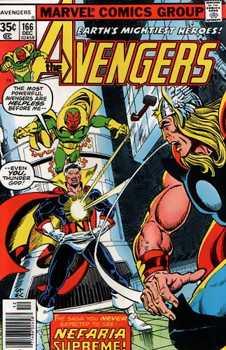 Avengers vol 1 # 166