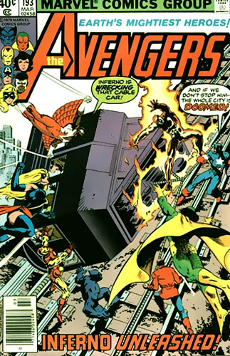 Avengers vol 1 # 193