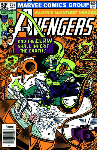 Avengers vol 1 # 205
