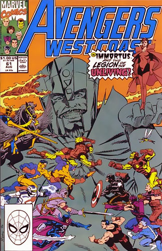 Avengers West Coast # 61