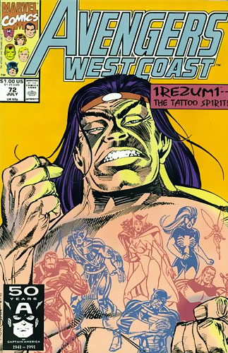 Avengers West Coast # 72