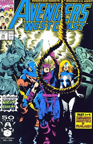 Avengers West Coast # 76