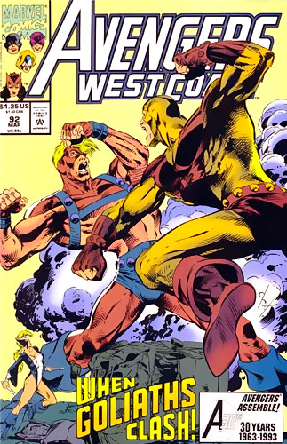 Avengers West Coast # 92
