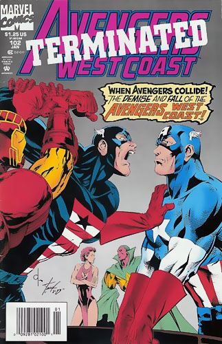Avengers West Coast # 102