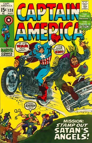 Captain America Vol 1 # 128