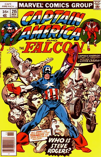 Captain America Vol 1 # 215