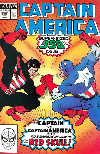 Captain America Vol 1 # 350