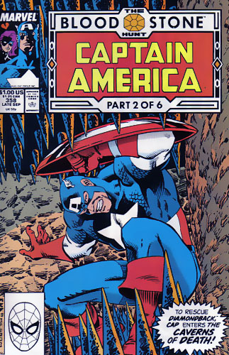Captain America Vol 1 # 358