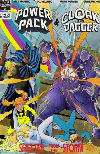 Cloak and Dagger and Power Pack - Shelter From the Storm # 1