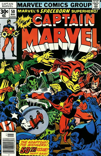 Captain Marvel vol 1 # 50