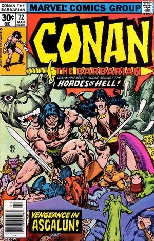Conan The Barbarian Vol 1 # 72