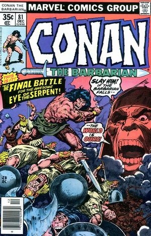 Conan The Barbarian Vol 1 # 81