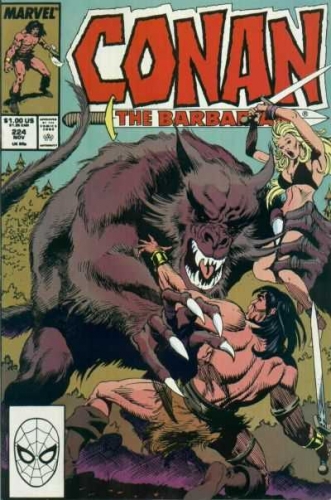 Conan The Barbarian Vol 1 # 224