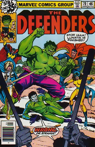 Defenders vol 1 # 70