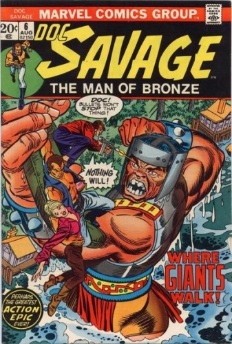 Doc Savage - The man of bronze # 6