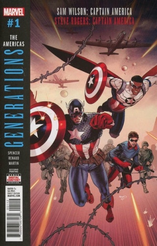 Generations: Sam Wilson: Captain America & Steve Rogers: Captain America # 1