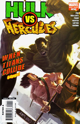 Hulk Vs. Hercules: When Titans Collide # 1