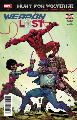 Hunt For Wolverine: Weapon Lost # 3