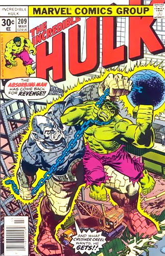 The Incredible Hulk vol 2 # 209
