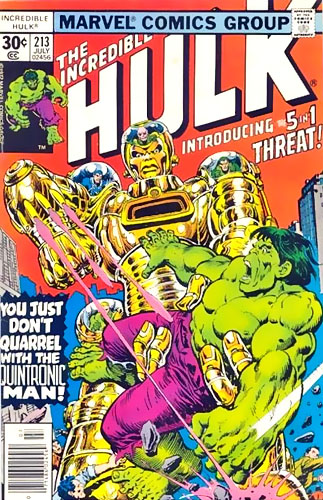 The Incredible Hulk vol 2 # 213