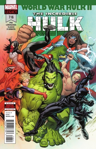 The Incredible Hulk vol 2 # 716