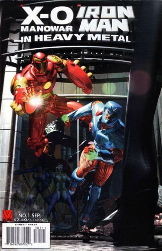 X-O Manowar and Iron Man: In Heavy Metal # 1