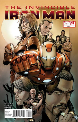 Invincible Iron Man Vol 1 # 500.1