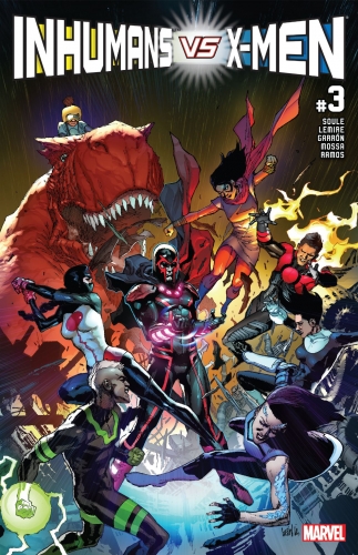Inhumans vs X-Men # 3