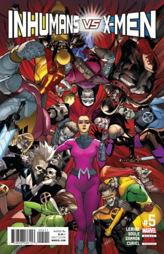 Inhumans vs X-Men # 5