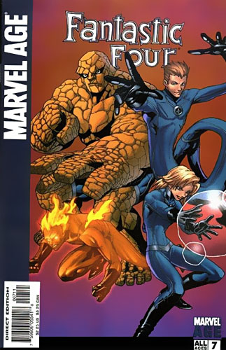 Marvel Age: Fantastic Four # 7