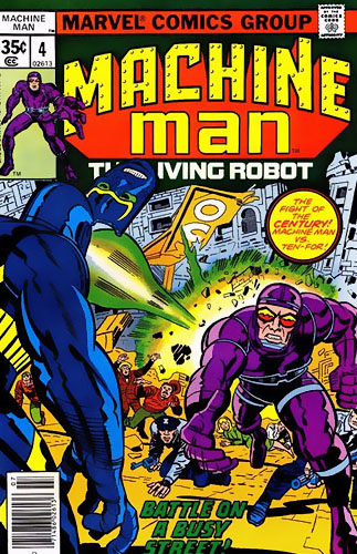 Machine Man vol 1 # 4
