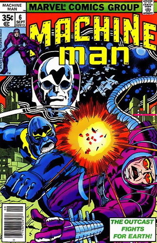 Machine Man vol 1 # 6