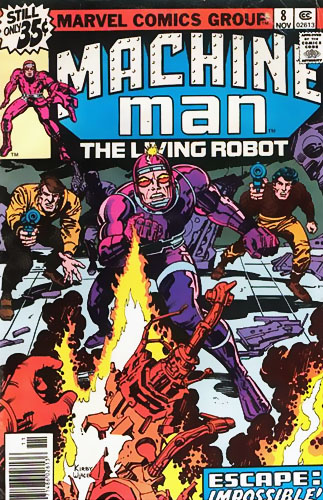 Machine Man vol 1 # 8