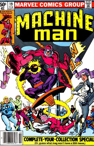 Machine Man vol 1 # 19