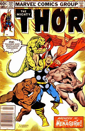 Thor Vol 1 # 321