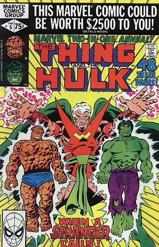 Marvel Two-in-One Annual # 5