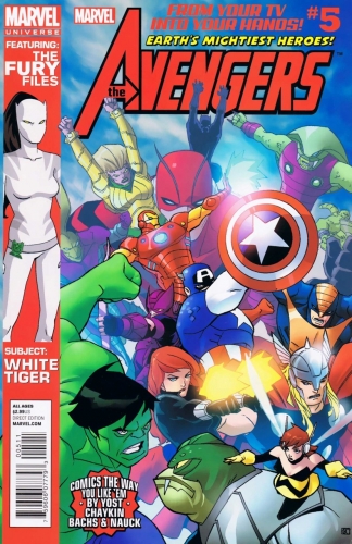 Marvel Universe Avengers Earth's Mightiest Heroes # 5