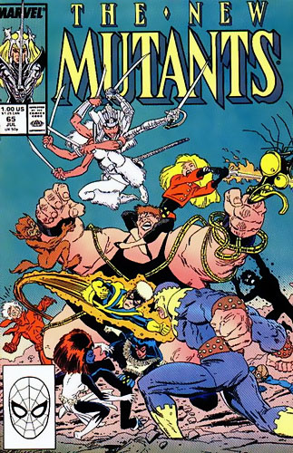 The New Mutants vol 1 # 65