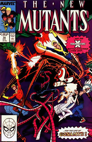 The New Mutants vol 1 # 74
