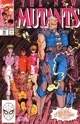 The New Mutants vol 1 # 90