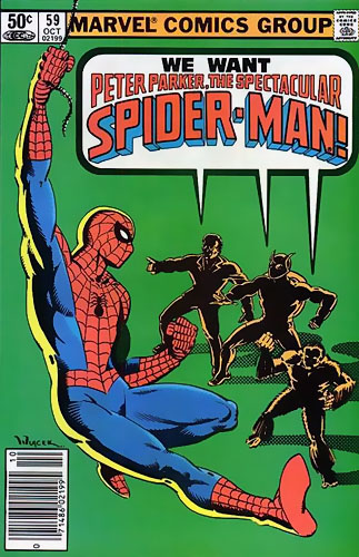 Peter Parker, The Spectacular Spider-Man # 59