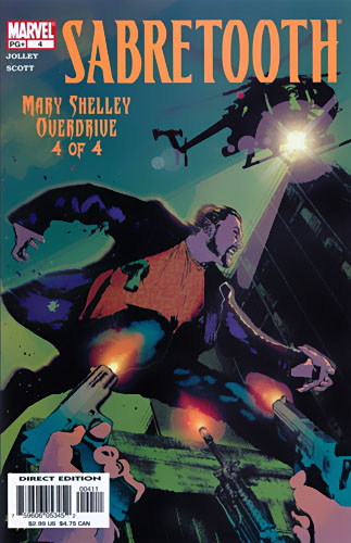 Sabretooth: Mary Shelley Overdrive # 4