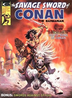 The Savage Sword of Conan Vol 1 # 8