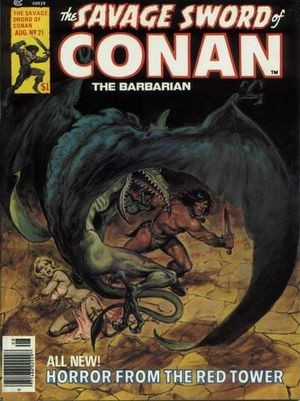 The Savage Sword of Conan Vol 1 # 21