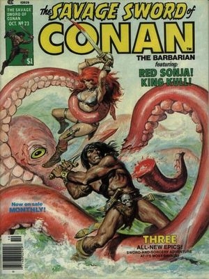 The Savage Sword of Conan Vol 1 # 23