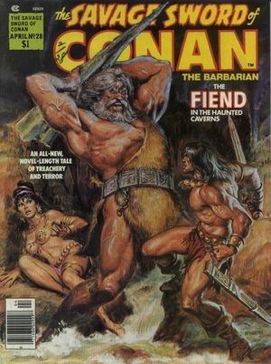 The Savage Sword of Conan Vol 1 # 28