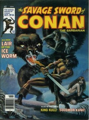 The Savage Sword of Conan Vol 1 # 34