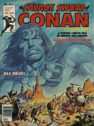 The Savage Sword of Conan Vol 1 # 36